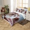 Homemissing Gray Cat Print Duvet Cover Set, 220 x 240 cm view 2