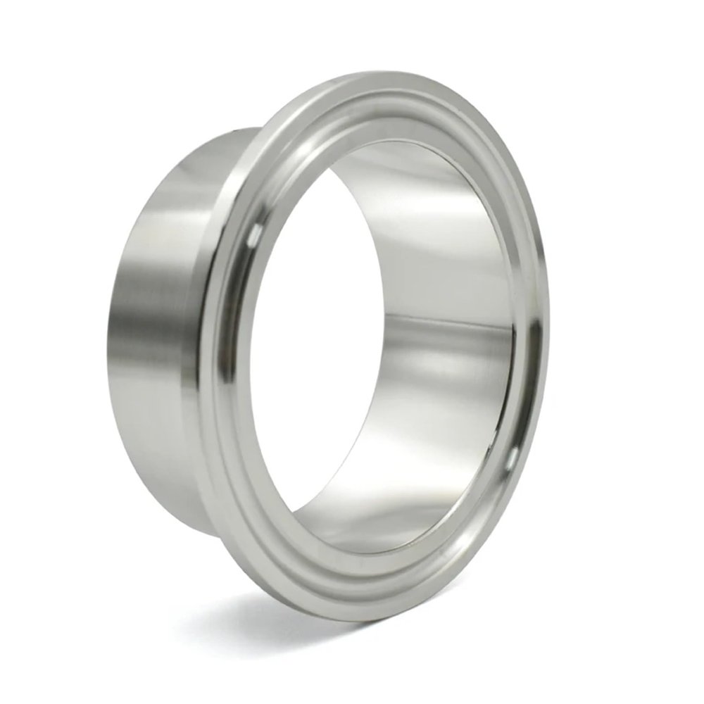 GUYTRM 12.7108 mm SS304 Stainless Steel Sanitary Clamp Fitting, 51 mm Ferrule 64, 1 Piece