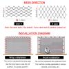 ZXCASDF 304 Stainless Steel Wire Rope Net, Flexible Safety Barrier Net, 1.2 x 2 m view 2