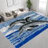 QUIYAEZY DIY Latch Hook Rug Kit, Large Latch Hook Set for Beginners, Pre-Printed Canvas, Embroidery Craft for Adults, 75 x 110 cm view 1
