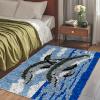 QUIYAEZY DIY Latch Hook Rug Kit, Large Latch Hook Set for Beginners, Pre-Printed Canvas, Embroidery Craft for Adults, 75 x 110 cm view 2