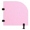 Children’s Urinal Divider, Floor-Mounted Privacy Partition for Schools and Public Restrooms view 1