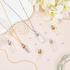 SUNNYCLUE DIY Glass Bottle Necklace Charm Set, Gold and Silver, 6 Sets view 3