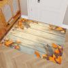 AUWUUA Autumn Maple Leaf Wood-Plank Rug, 170 x 210 cm view 4