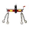 Hydraulic Folding Crane for Heavy Lifting, Ideal for Auto Engine and Vehicle Maintenance view 1