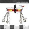 Hydraulic Folding Crane for Heavy Lifting, Ideal for Auto Engine and Vehicle Maintenance view 2