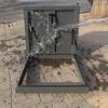 Galvanized Steel Roof Hatch with Locking Handle view 2