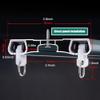 Double-Track Ceiling-Mount Curtain Track, Room Divider, Gold, 5.9 m view 2