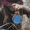 Halloween Potion Bottle Holder, Leather Costume Prop view 3