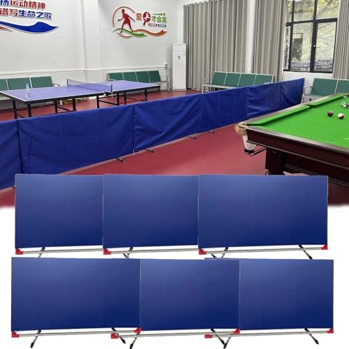 Freestanding Table Tennis Court Dividers, Ball Stopper and Wind Barrier
