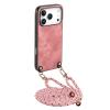 GoodcAcy iPhone 17 Pro Crossbody Phone Case with Detachable Strap, Pink view 1
