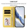Jiajihua Yellow Wallet Case for Oukitel C57 (Pro)/C57S and Blu J12 view 3