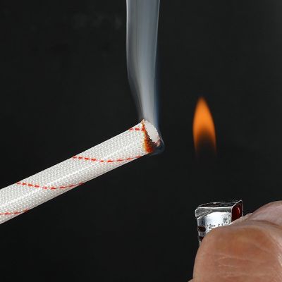 Fiberglass Tube, Fire-Resistant Sleeve, Heat-Resistant up to 180°C, PE Resin-Coated Cable Protection Sleeve (328 ft/100 m, 60 mm)
