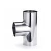 GUYTRM 304 Stainless Steel Sanitary Weld Tee, 16/19/22/25/32/34/38/42/45/51/57/63/76/89/102 mm OD, lingli (12.7 x 1.5 mm) view 1