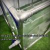 PVC Canvas Koi Breeding Pond with Viewing Window and Drain Valve, Easy-to-Assemble Outdoor Fish Tank view 2