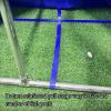 PVC Canvas Koi Breeding Pond with Viewing Window and Drain Valve, Easy-to-Assemble Outdoor Fish Tank view 4