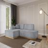 ALTDECOR IREA-L1-v2 L-Shaped Corner Sofa 232 x 165 x 80 cm, Gray view 3