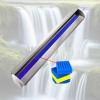 Extra-Large 304 Stainless Steel Waterfall Spillway for Koi Ponds and Pools, Adjustable 243.8 cm Waterfall Fountain with Pipe Connection view 1
