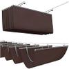 U-Shaped Retractable Wave Sun Shade, 1.3 x 14 m view 1