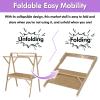 IYUESQ Lightweight Folding Food Cart for Outdoor Night Markets view 4