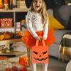 SYJYM Halloween Nonwoven Treat Bags, Pumpkin, Ghost, Bat, Mummy, and Monster view 2