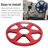 Diyeeni Audio Tape Reel, Empty Aluminum 10.5-Inch Take-Up Reel for 1/4-Inch Tape, 6-Hole, Red view 3