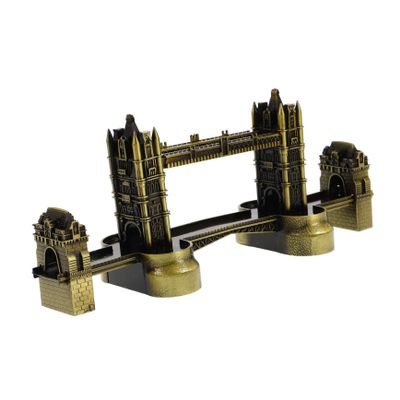 DECOMELODY Alloy London Tower Bridge Model for Desk Decor