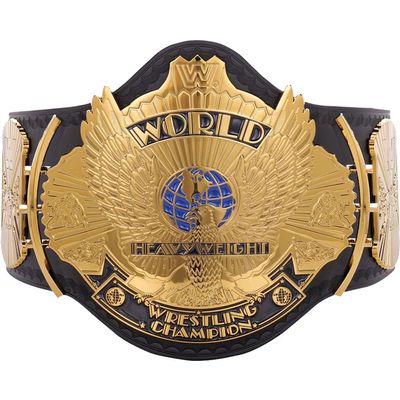 Classic Gold Winged Eagle Replica Heavyweight Championship Wrestling Belt – Adult Size