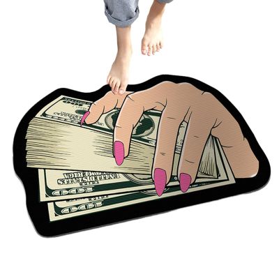 Generic Money Rug for Bedroom, $100 Bill Design