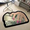 Generic Money Rug for Bedroom, $100 Bill Design view 2