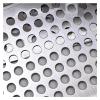 Qulamrdk 304 Stainless Steel Perforated Sheet, Decorative Corrosion-Resistant Metal Mesh, Drain & Outdoor Guard Grille (10 mm Mesh, 25 x 25 cm) view 1