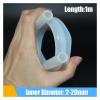 1pc Transparent Silicone Hose, Flexible Water Tube, 12mm ID x 16mm OD view 2