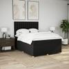 Teenpull Box Spring Bed with Mattress and Headboard, 160 x 200 cm, Black view 3