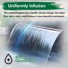 Stainless Steel Pond Filter and Waterfall Spillway, Recessed Wall Water Flow for Garden, Patio, Pool, and Spa view 4