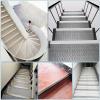 Non-Slip Stair Edge Mats for Outdoor Stairs, Ribbed Metal Edge Protection view 3