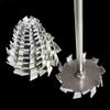 1 Set Laboratory 304 Stainless Steel Disk Stirrer with Stirring Rod (60 × 6 × 200 mm) view 4