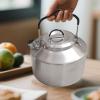 4082 1.8 L Stainless Steel Outdoor Kettle with Black Handle, Qmz296 (C, 14 cm) view 3