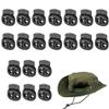 GNALIA 2-Hole Cord Locks, 24 mm, 20-Pack, Black view 1