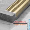 Stair Tread Mats, Durable Edge Protection for Wood, Tile, and Concrete Stairs, Fluted Design, Cuttable view 2