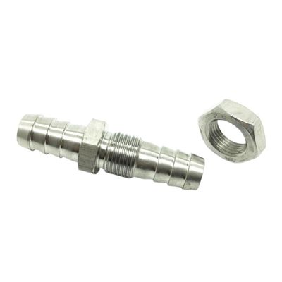 CHAOUYYZ 4 mm–19 mm Hose Fitting, Bulkhead Fitting, 304 Stainless Steel Coupling Adapter, Color/14 mm