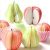 SYFUNLV Apple Sticky Notes, 100 Sheets, 3D Fruit-Shaped Memo Pad, Apple view 3
