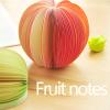 SYFUNLV Apple Sticky Notes, 100 Sheets, 3D Fruit-Shaped Memo Pad, Apple view 4