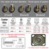 8-Inch and 10-Inch Pneumatic Rubber Casters, 4-Pack view 2