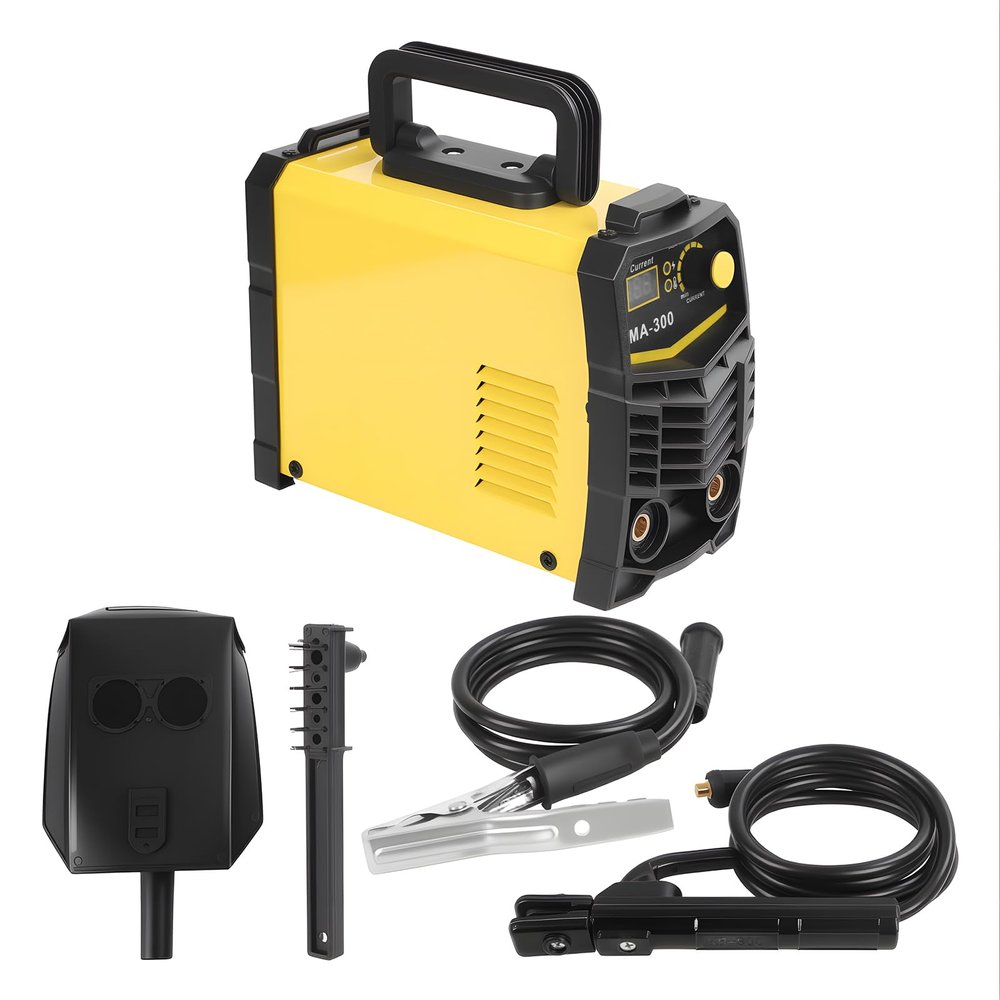 220V Mini Welder, Flux-Cored Inverter Welder, Gasless Solid-Wire Welding