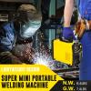 220V Mini Welder, Flux-Cored Inverter Welder, Gasless Solid-Wire Welding view 2