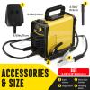 220V Mini Welder, Flux-Cored Inverter Welder, Gasless Solid-Wire Welding view 3