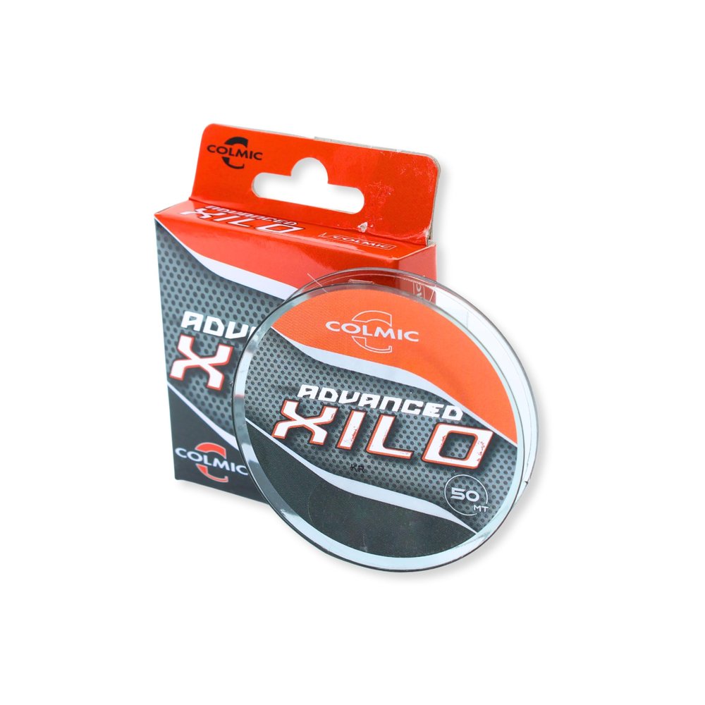 Colmic Xilo Advanced Nylon Leader Line, 50 m Spool, 0.053 mm