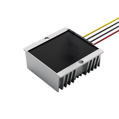 RISWEKFW 12V/24V to 7.5V DC Converter, 8A-40A, 10-40V to 7.5V Step-Down Module for Car Modifications (Gray)