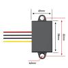 RISWEKFW 12V/24V to 7.5V DC Converter, 8A-40A, 10-40V to 7.5V Step-Down Module for Car Modifications (Gray) view 2