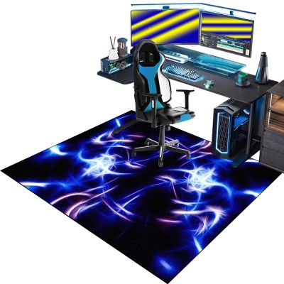 Gaming Floor Protection Mat for Hard Floors and Carpets, 200 x 230 cm